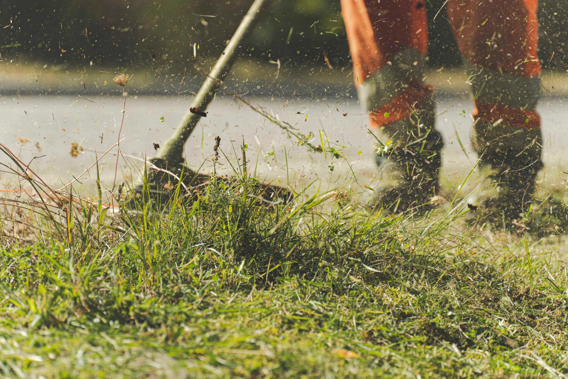 Weed whacking